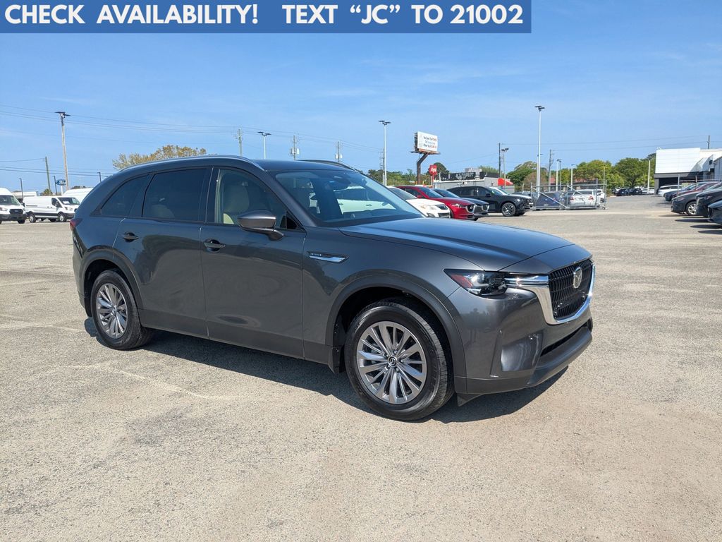Machine Gray Metallic 2025 Mazda CX-90 3.3 Turbo Preferred AWD SUV / Crossover All-Wheel Drive 8-Speed Automatic