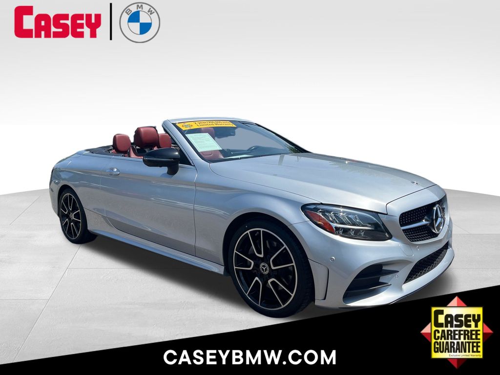 Iridium Silver Metallic 2021 Mercedes-Benz C-Class C 300 Cabriolet RWD Convertible Rear-Wheel Drive 9-Speed Automatic