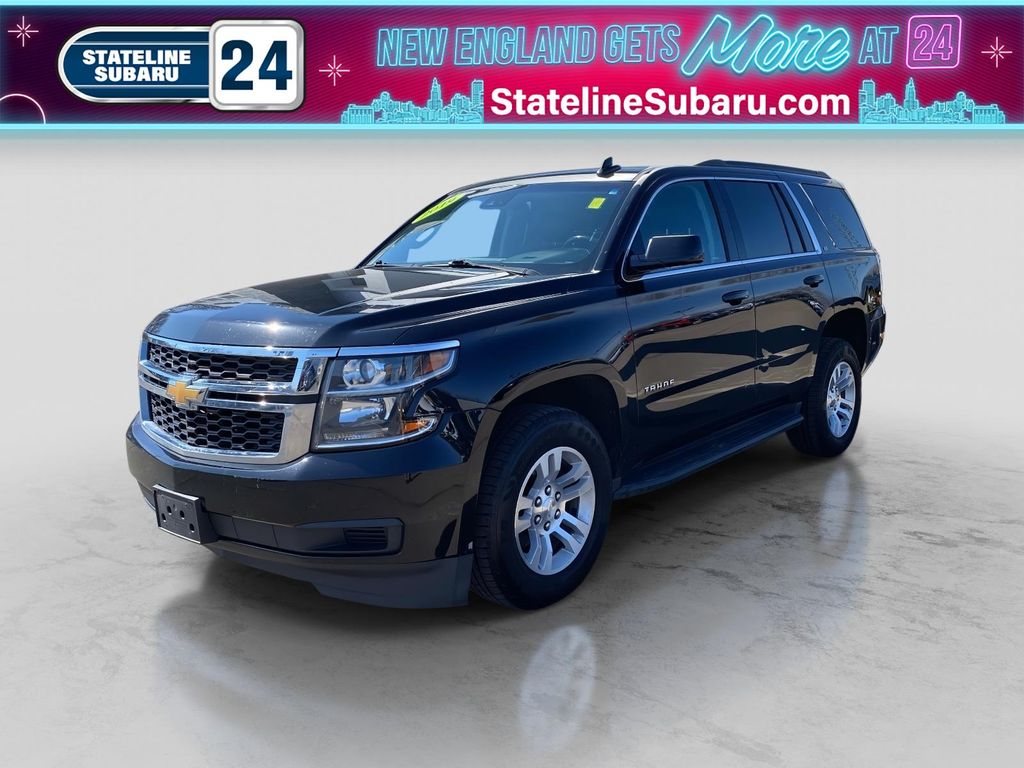 Black 2019 Chevrolet Tahoe LT 4WD SUV / Crossover Four-Wheel Drive 6-Speed Automatic Overdrive