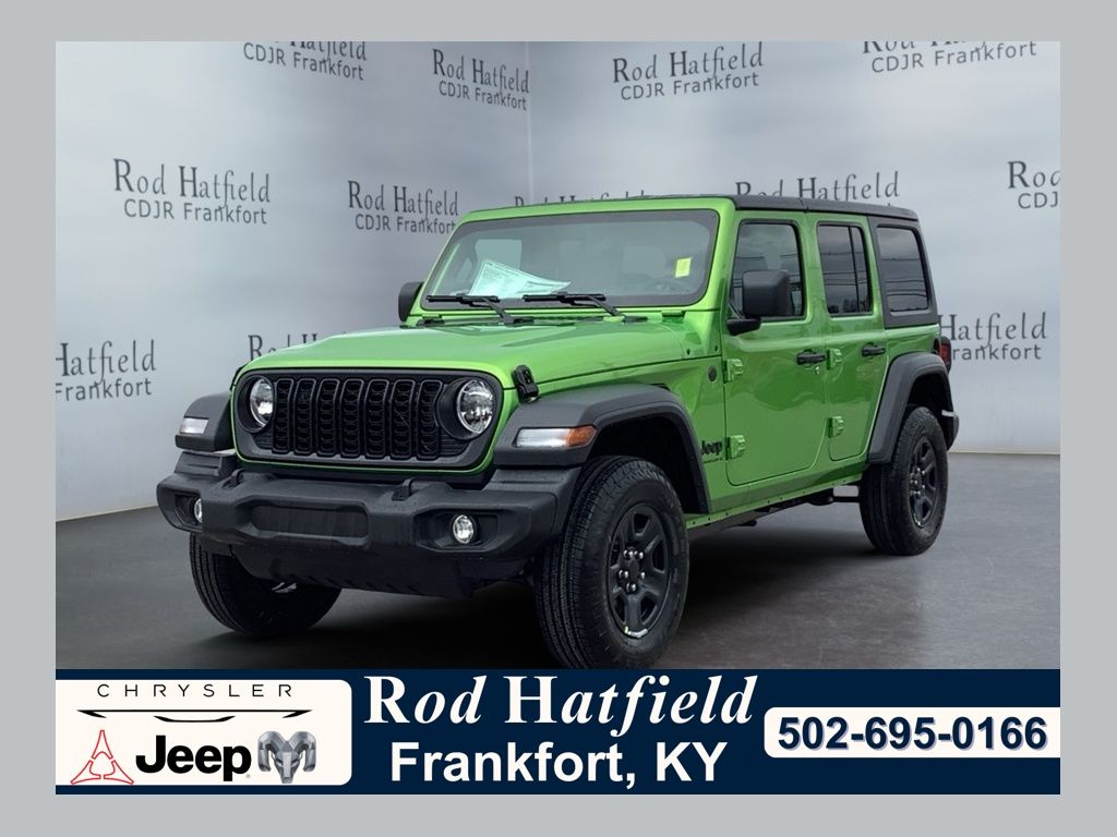 Mojito Clearcoat 2026 Jeep Wrangler SUV / Crossover Four-Wheel Drive 8-Speed Automatic