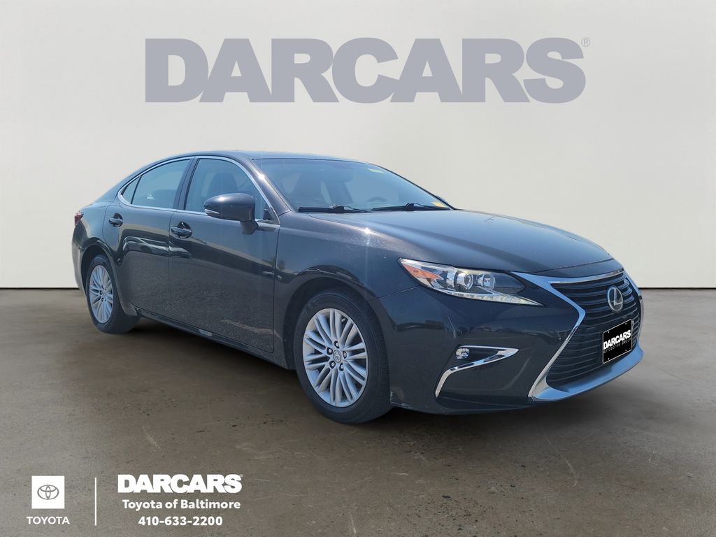 Black (Caviar) 2016 Lexus ES 350 FWD Sedan Front-Wheel Drive 6-Speed Automatic