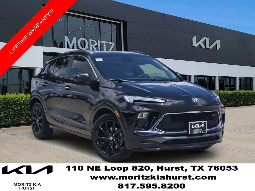 Black (Ebony Twilight Metallic) 2025 Buick Encore GX SUV / Crossover Front-Wheel Drive Continuously Variable Transmission