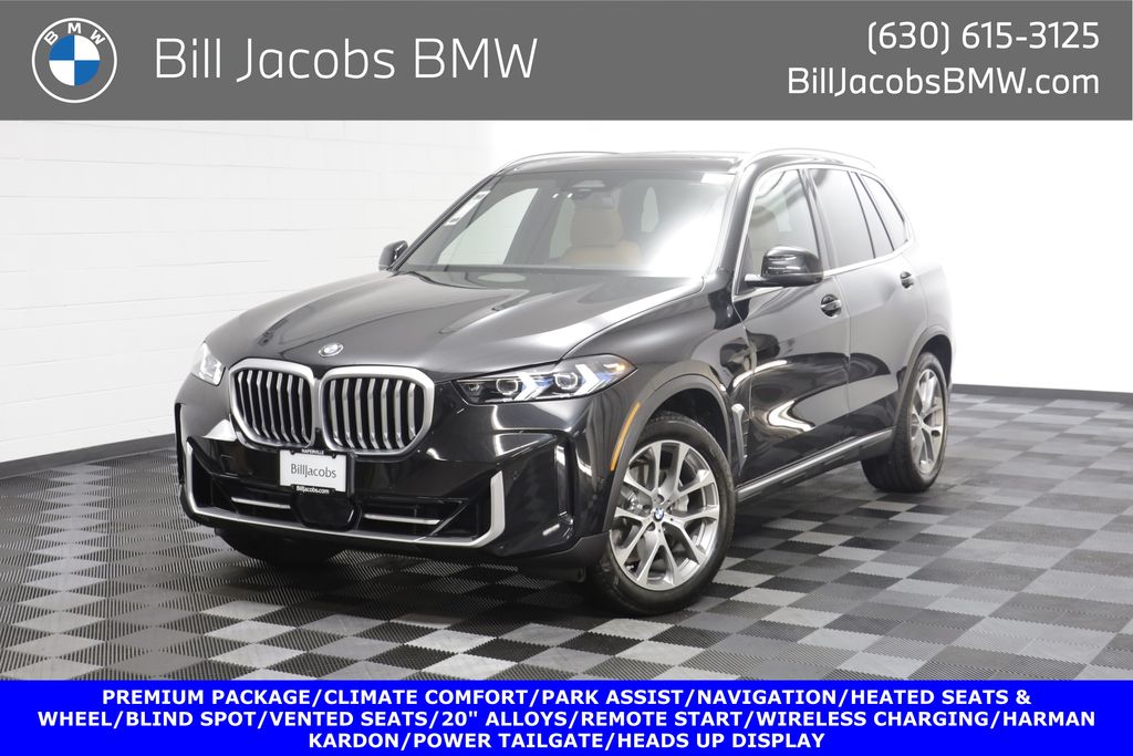 Black Sapphire Metallic 2026 BMW X5 xDrive40i SUV / Crossover All-Wheel Drive Automatic