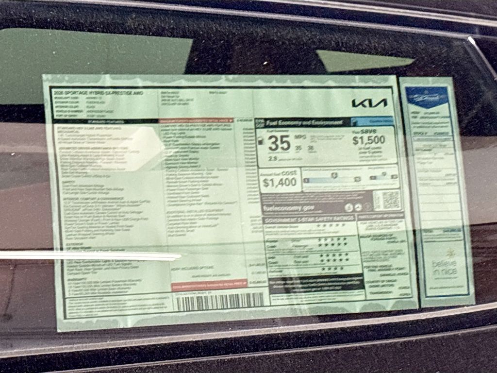 2026 Kia Sportage Hybrid SX-Prestige