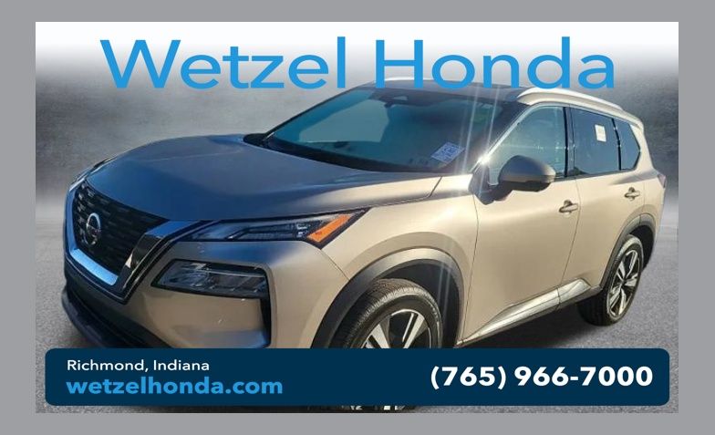 Champagne Silver Metallic 2021 Nissan Rogue SUV / Crossover All-Wheel Drive Continuously Variable Transmission