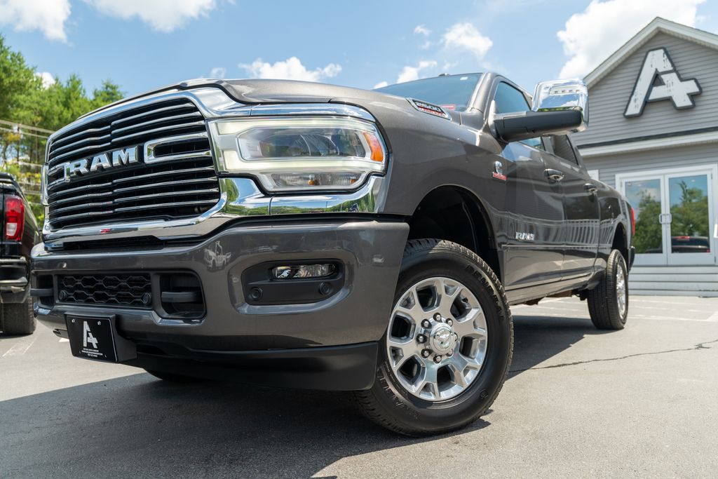 Gray (Granite Crystal Metallic Clearcoat) 2024 RAM 2500 Pickup Truck Four-Wheel Drive 6-Speed Automatic