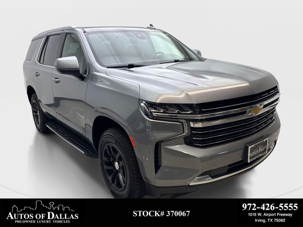 Gray (Satin Steel Metallic) 2021 Chevrolet Tahoe SUV / Crossover Four-Wheel Drive 