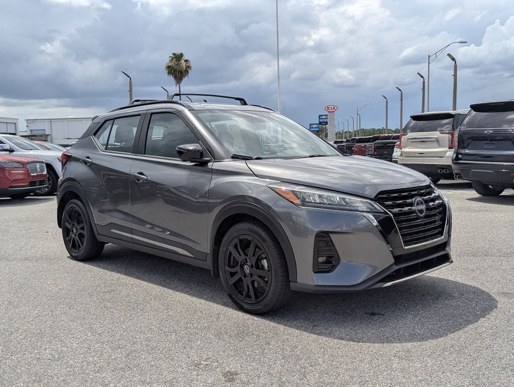 used 2024 Nissan Kicks car, priced at $18,995
