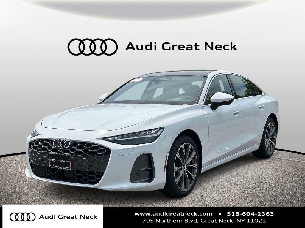 Arkona White 2026 Audi A6 quattro Premium Plus 55 TFSI Sedan All-Wheel Drive 7-Speed Automatic