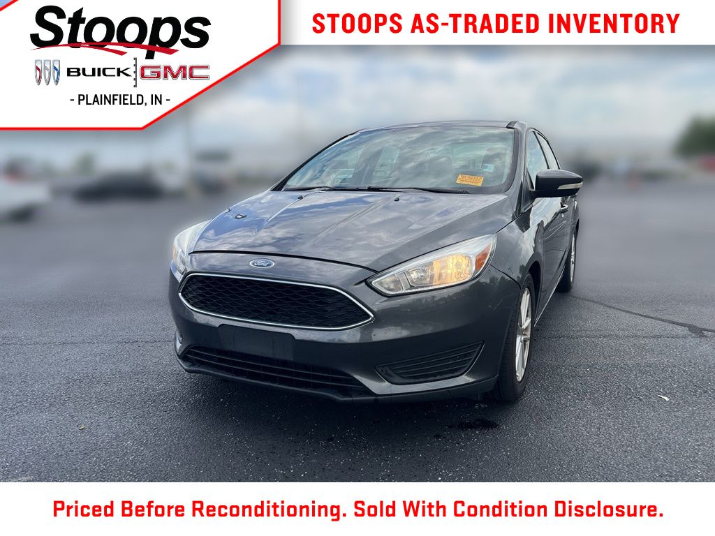 Gray (Magnetic) 2016 Ford Focus Sedan Front-Wheel Drive Automatic