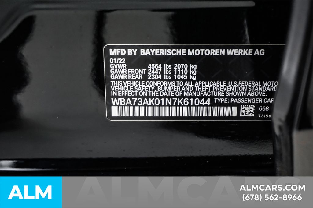 Used 2022 Black BMW 228i xDrive image 63