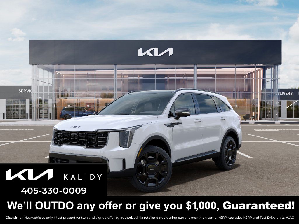 Snow White Pearl 2026 Kia Sorento Hybrid SUV / Crossover All-Wheel Drive 6-Speed Automatic
