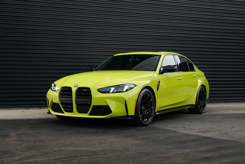 Sao Paulo Yellow 2025 BMW M3 Sedan Rear-Wheel Drive 8-Speed Automatic