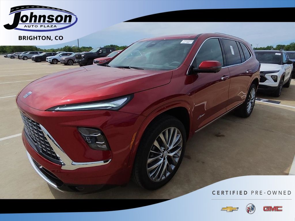 Cherry Red Tintcoat 2025 Buick Enclave Avenir AWD SUV / Crossover Four-Wheel Drive 8-Speed Automatic