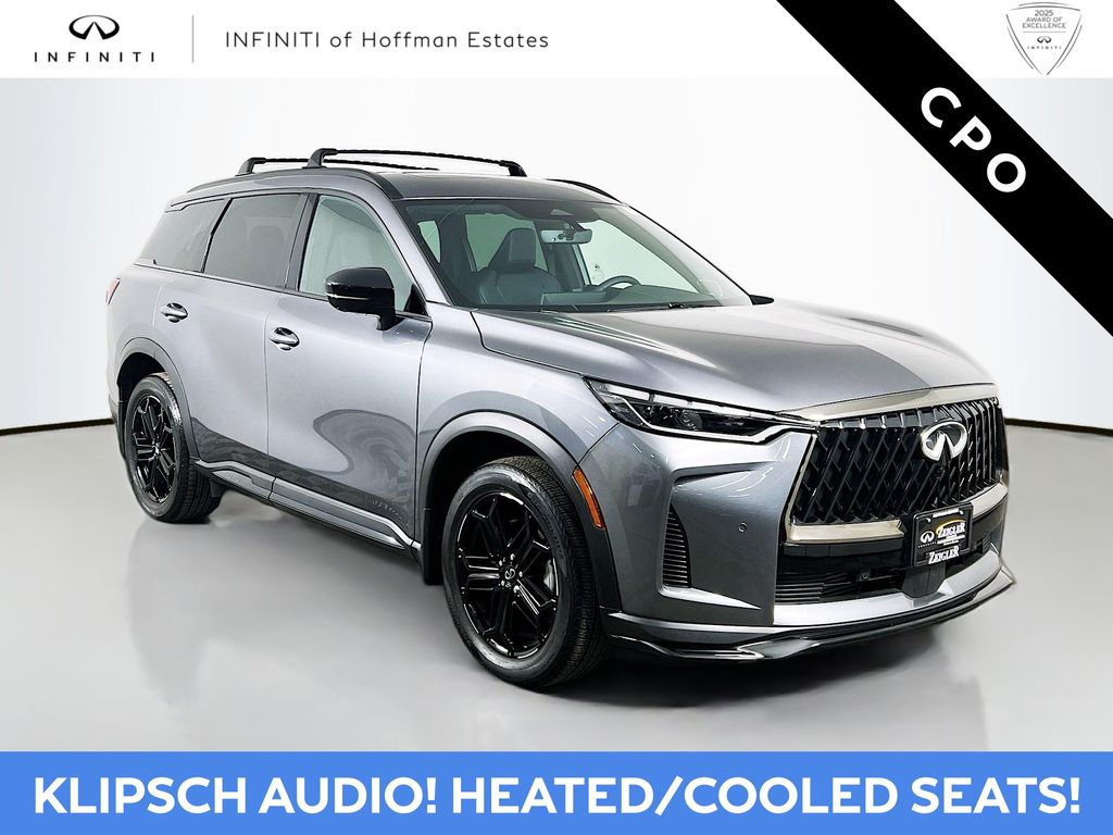 Gray (Graphite Shadow) 2026 INFINITI QX60 Sport AWD SUV / Crossover All-Wheel Drive 9-Speed Automatic