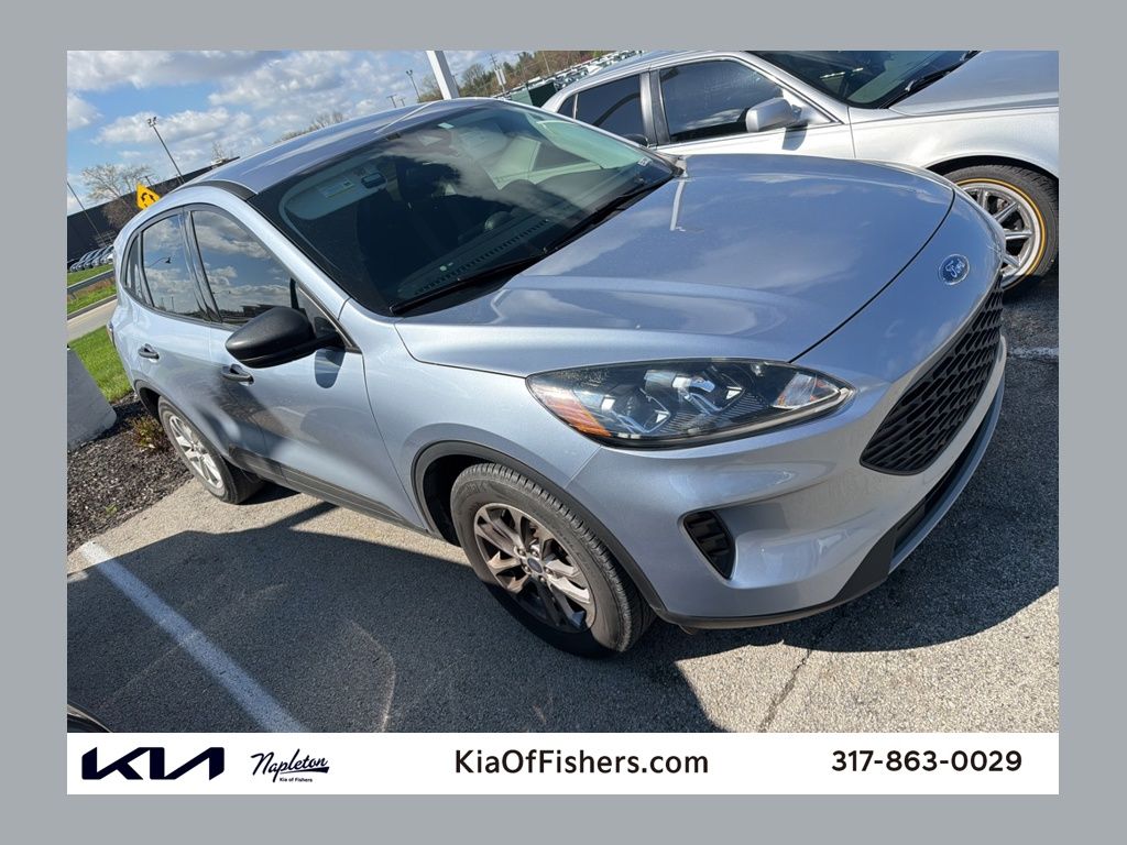 Blue Silver Metallic 2022 Ford Escape S FWD SUV / Crossover Front-Wheel Drive 8-Speed Automatic