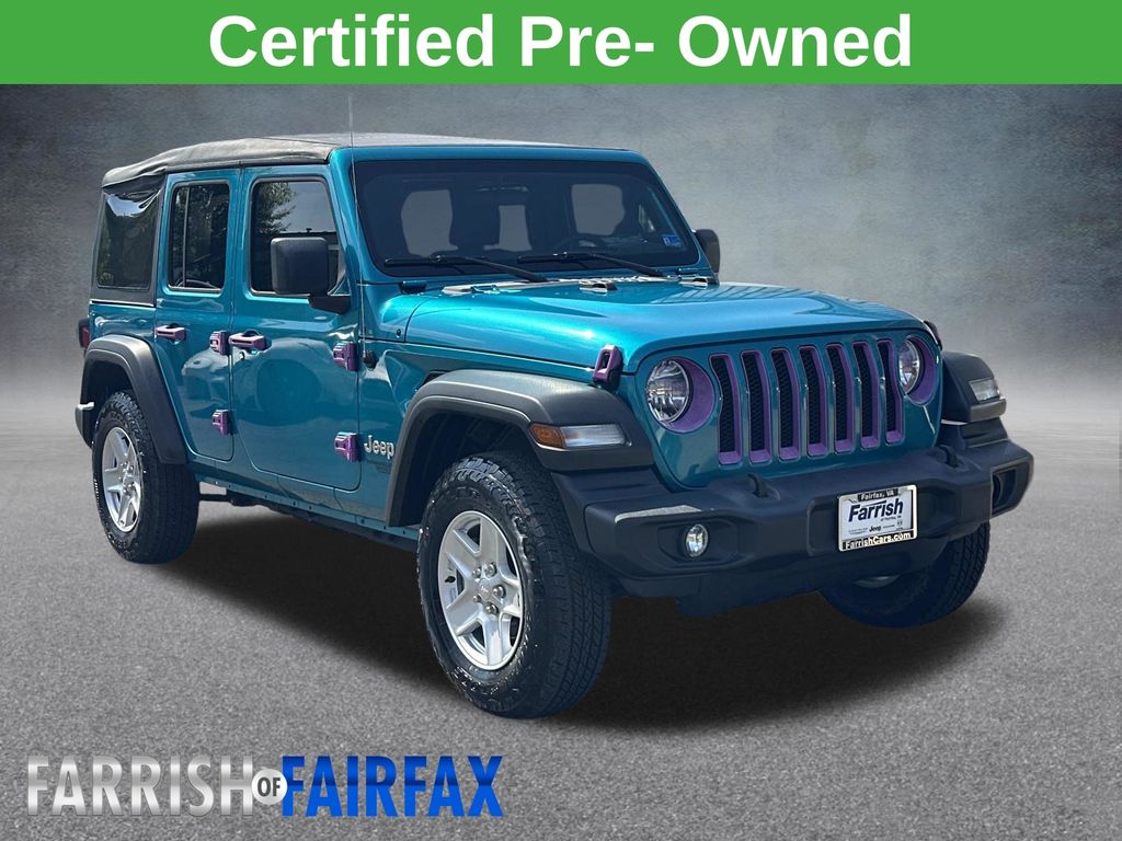 Bikini Pearlcoat 2019 Jeep Wrangler SUV / Crossover Four-Wheel Drive 8-Speed Automatic