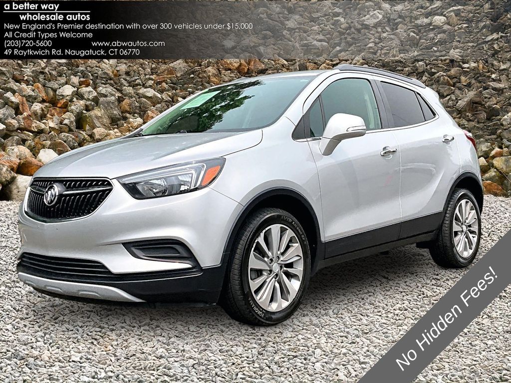 Quicksilver Metallic 2019 Buick Encore SUV / Crossover Front-Wheel Drive 6-Speed Automatic Overdrive