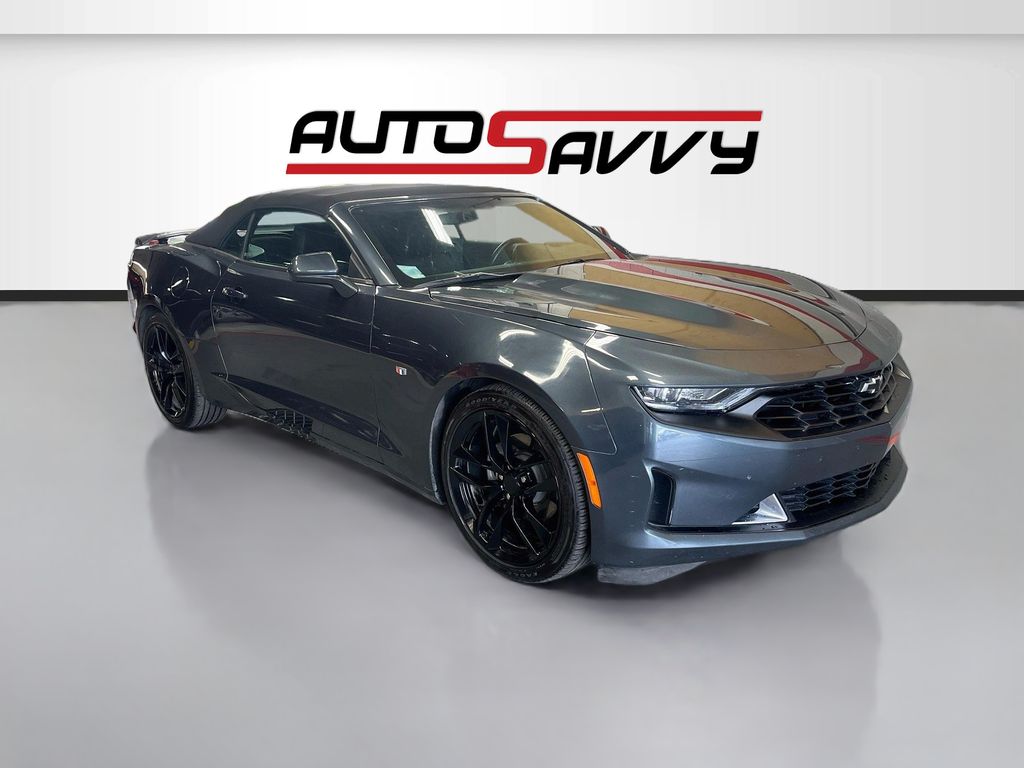 Shadow Gray Metallic 2023 Chevrolet Camaro Convertible Rear-Wheel Drive Automatic