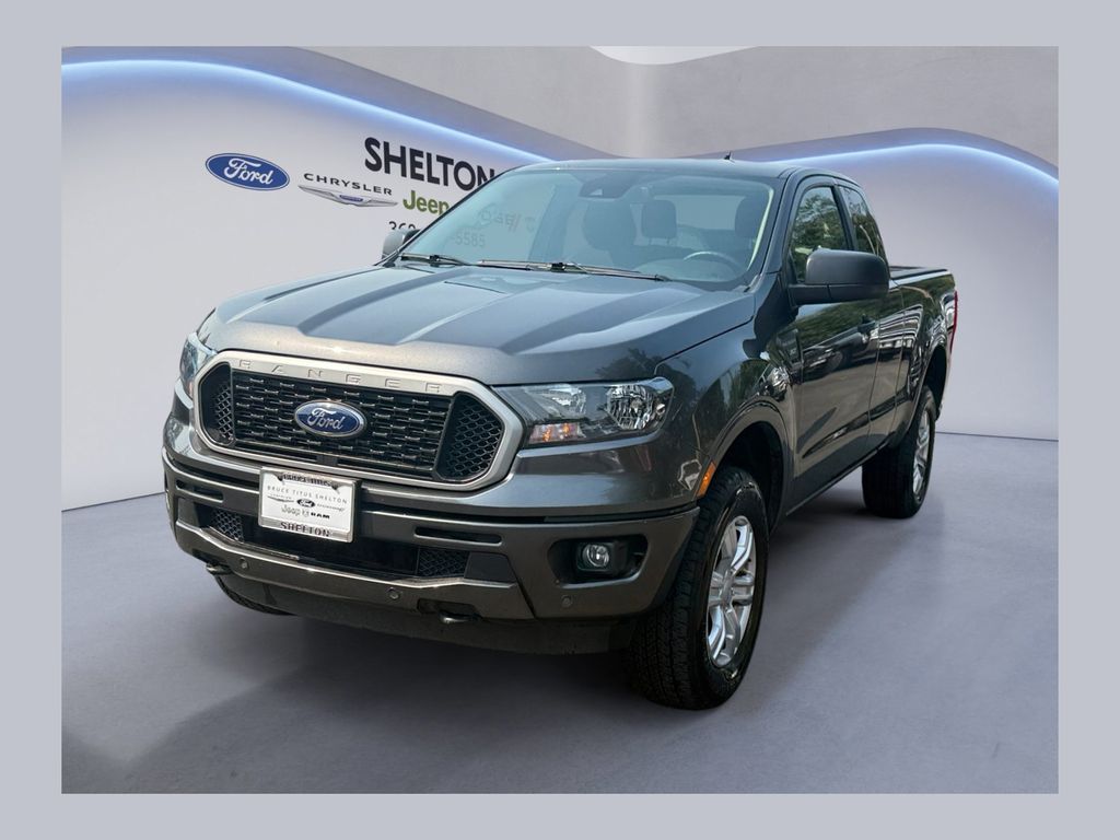 Gray (Magnetic Metallic) 2019 Ford Ranger Pickup Truck Four-Wheel Drive Automatic