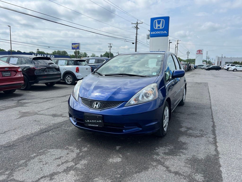 Vortex Blue Pearl 2013 Honda Fit Base Hatchback Front-Wheel Drive 5-Speed Automatic