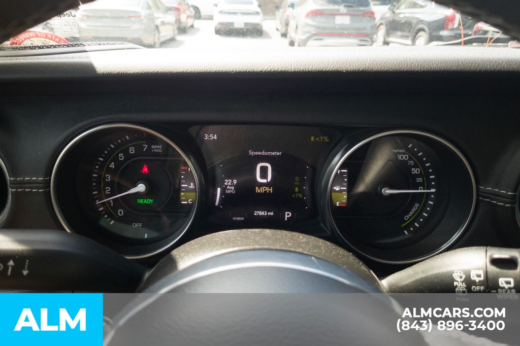Used 2023 Gray Jeep Sahara 4xe image 14