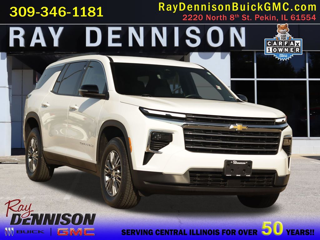 Summit White 2026 Chevrolet Traverse SUV / Crossover Front-Wheel Drive 8-Speed Automatic