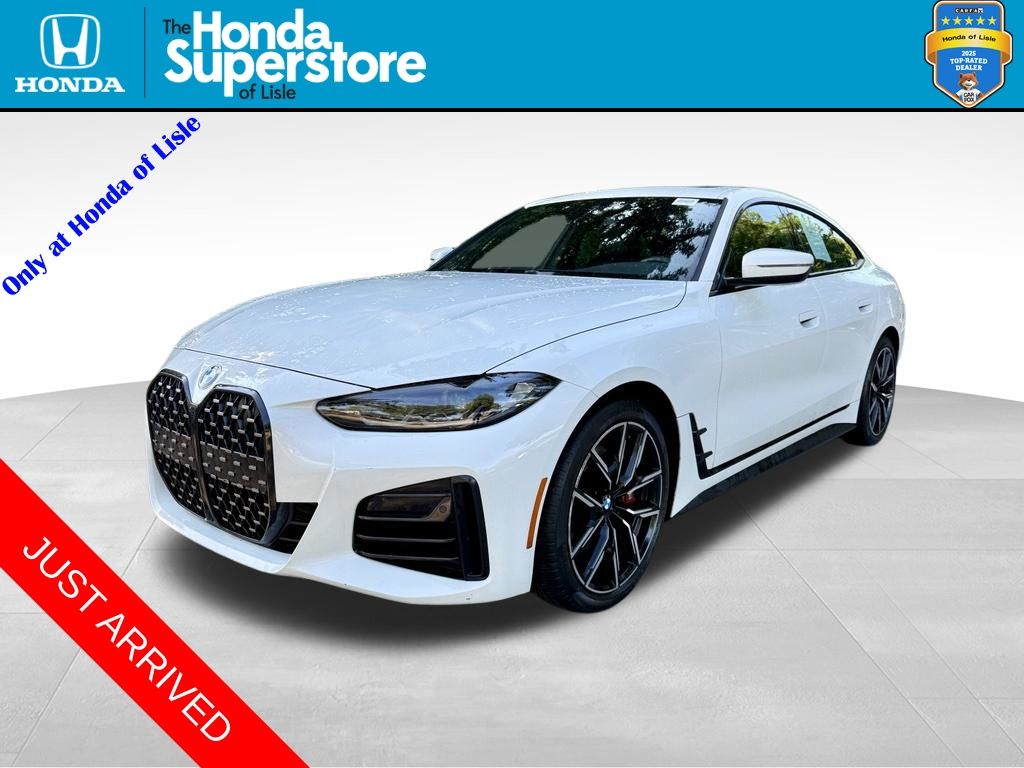 Alpine White 2022 BMW 4 Series Coupe Rear-Wheel Drive 8-Speed Automatic