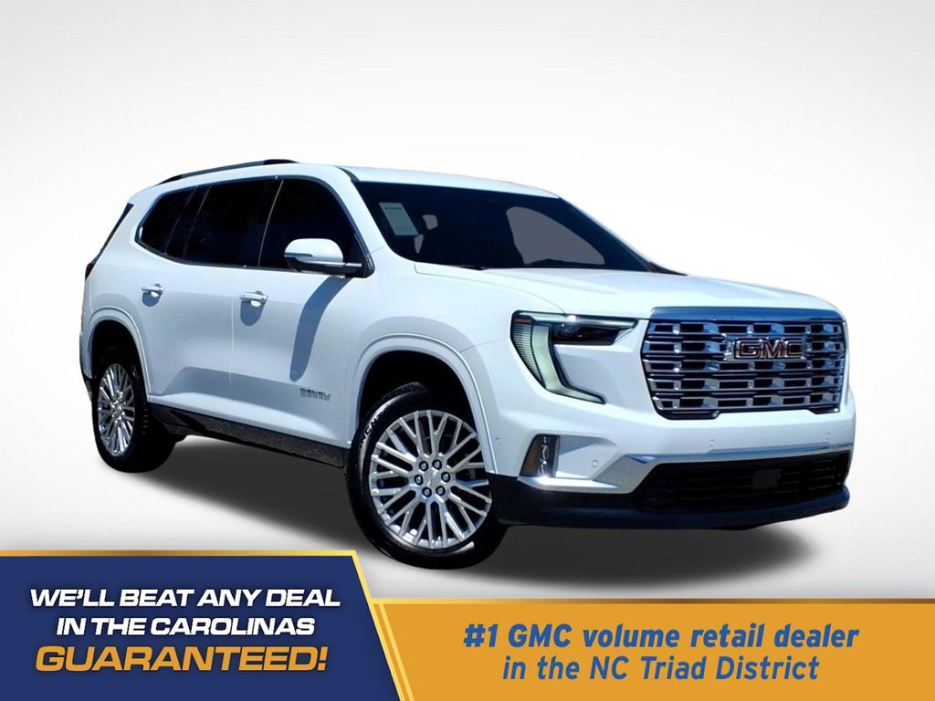 Summit White 2026 GMC Acadia SUV / Crossover Four-Wheel Drive 8-Speed Automatic