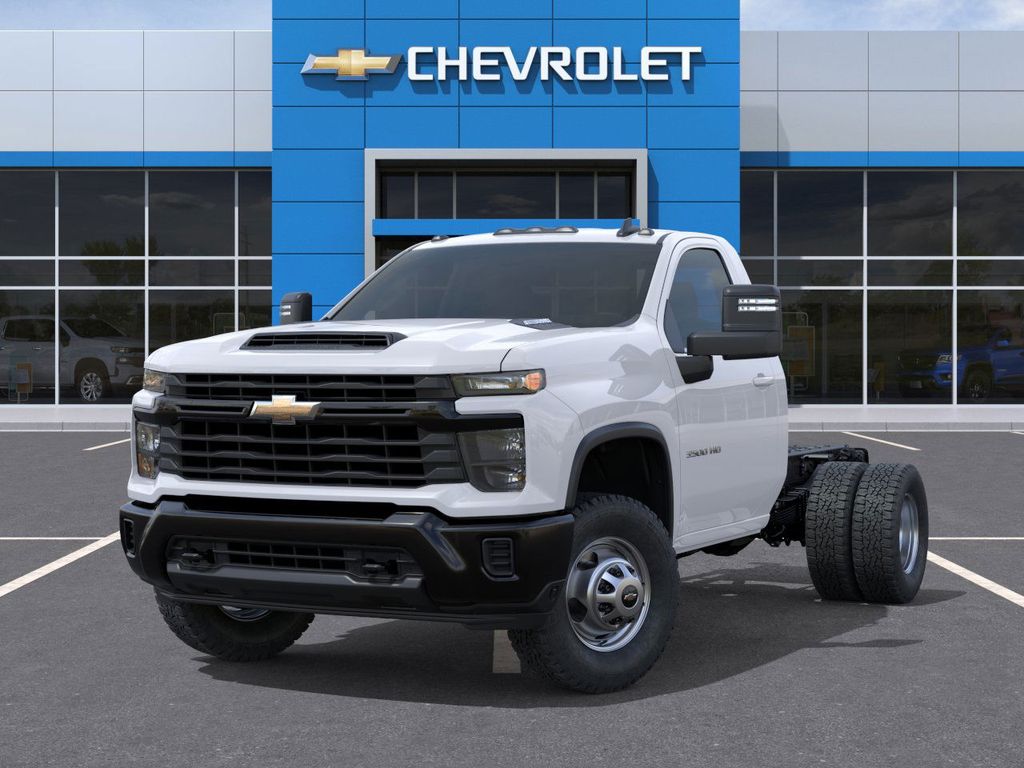 New 2025 White Chevrolet Work Truck image 6