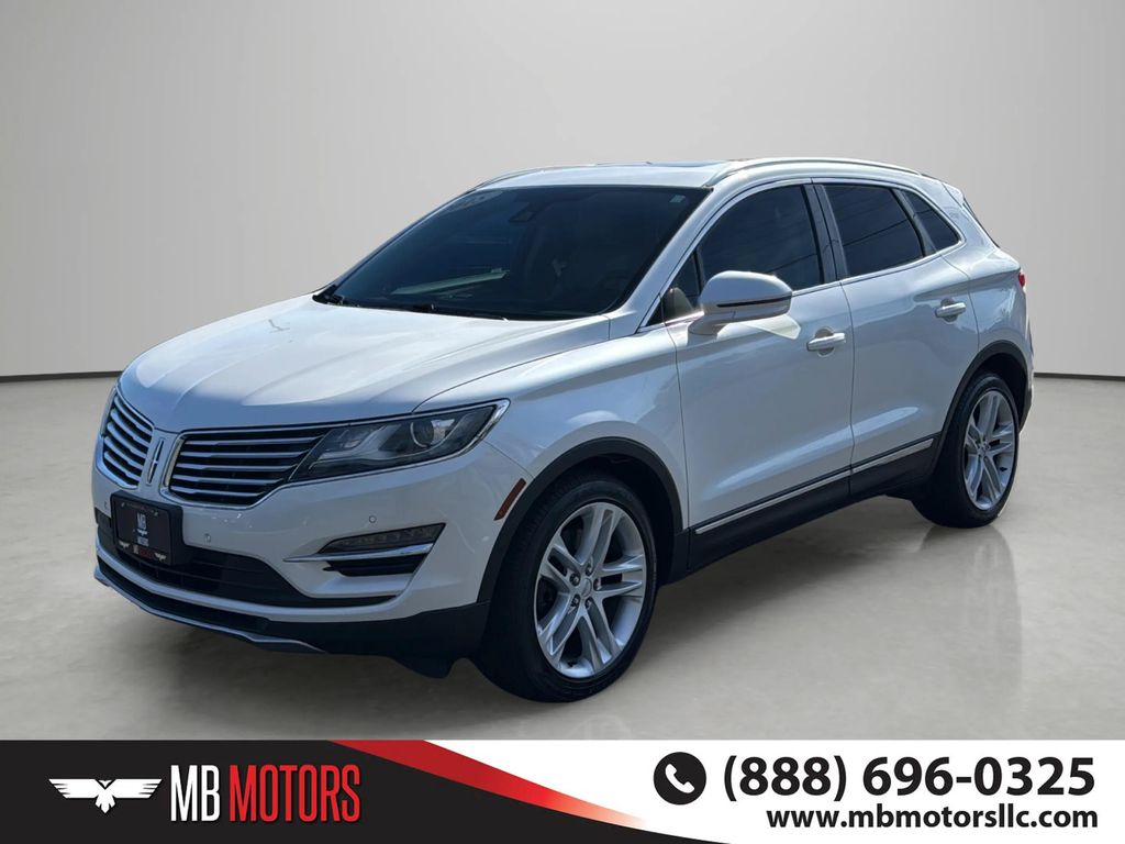 White 2015 Lincoln MKC SUV / Crossover All-Wheel Drive 6-Speed Automatic