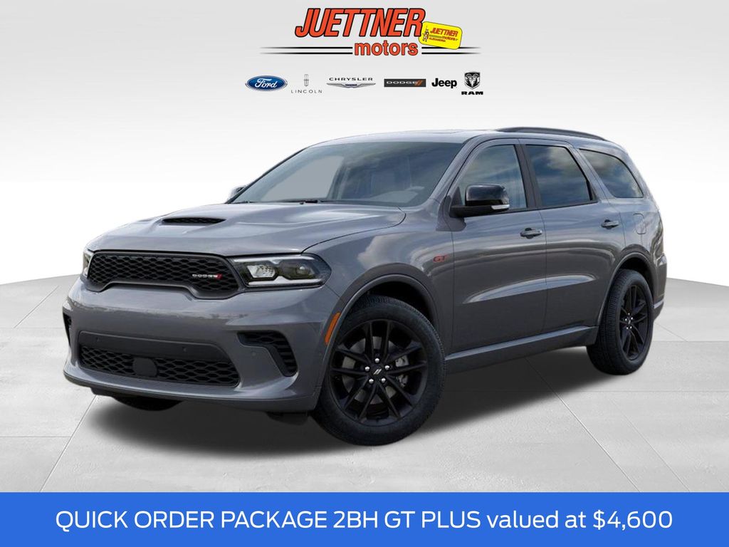 Destroyer Gray Clearcoat 2026 Dodge Durango GT Plus AWD SUV / Crossover All-Wheel Drive 8-Speed Automatic