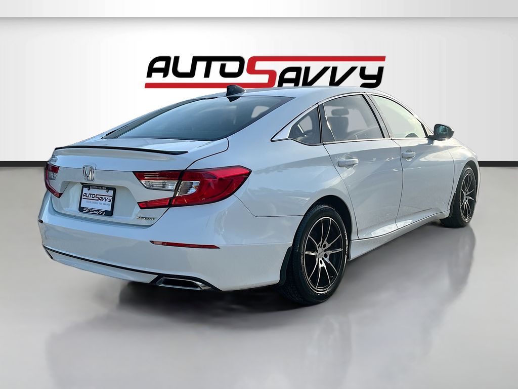 2021 Honda Accord Sport White at Autostrade