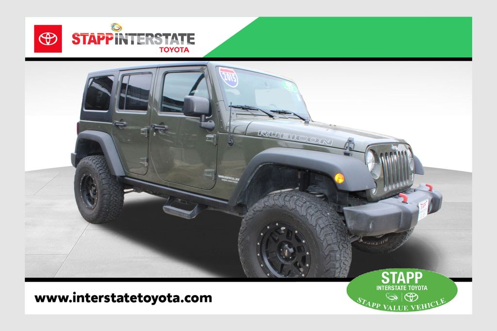 Tank Clearcoat 2015 Jeep Wrangler Unlimited Rubicon 4WD SUV / Crossover Four-Wheel Drive 6-Speed Manual