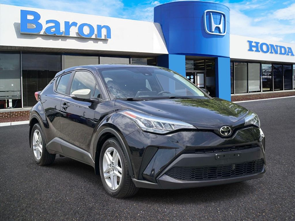 Black Sand Pearl 2020 Toyota C-HR LE FWD SUV / Crossover Front-Wheel Drive Continuously Variable Transmission