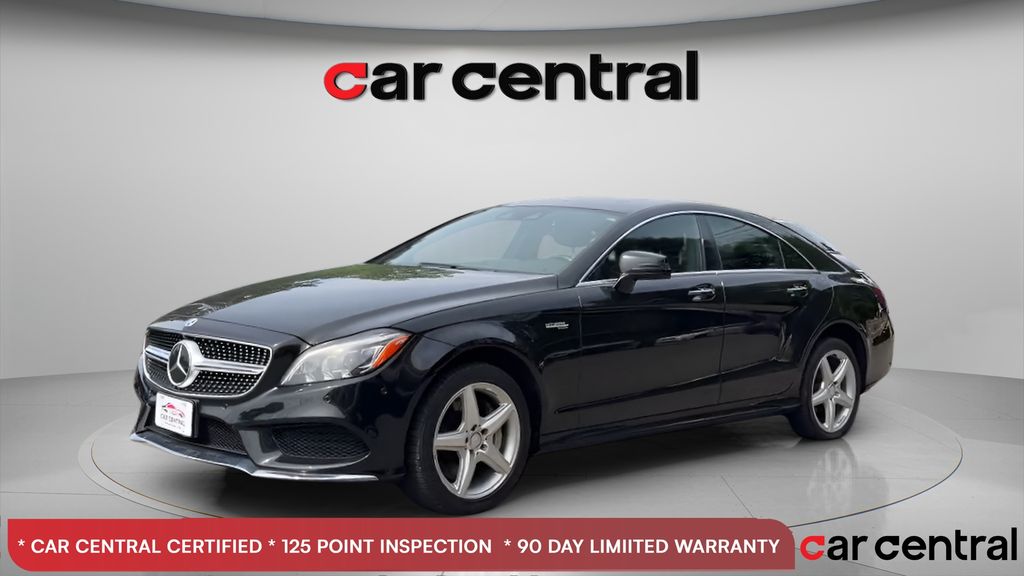 Black 2016 Mercedes-Benz CLS Sedan All-Wheel Drive 9-Speed Automatic