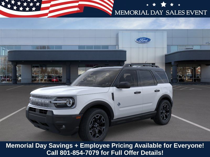 Oxford White 2026 Ford Bronco Sport Outer Banks AWD SUV / Crossover All-Wheel Drive 8-Speed Automatic