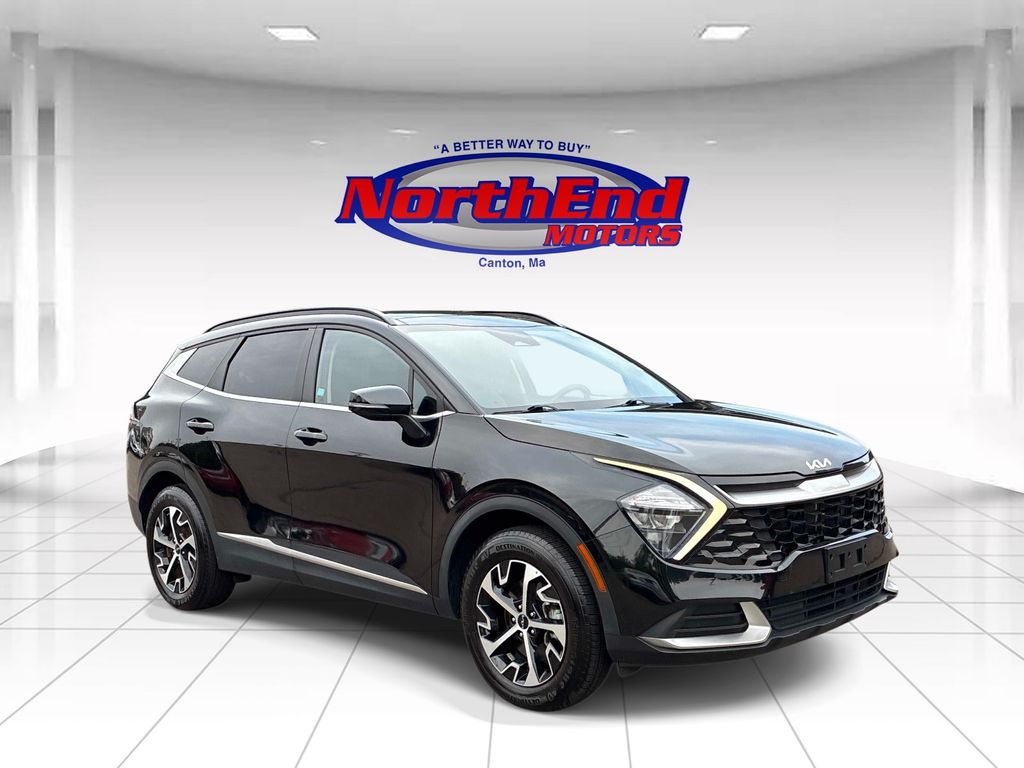Fusion Black 2023 Kia Sportage Hybrid SUV / Crossover All-Wheel Drive 6-Speed Automatic