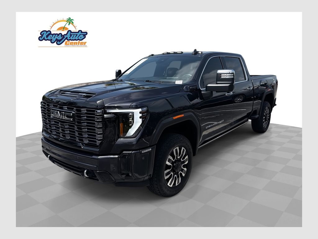 Titanium Rush Metallic 2025 GMC Sierra 2500HD Pickup Truck Four-Wheel Drive Automatic