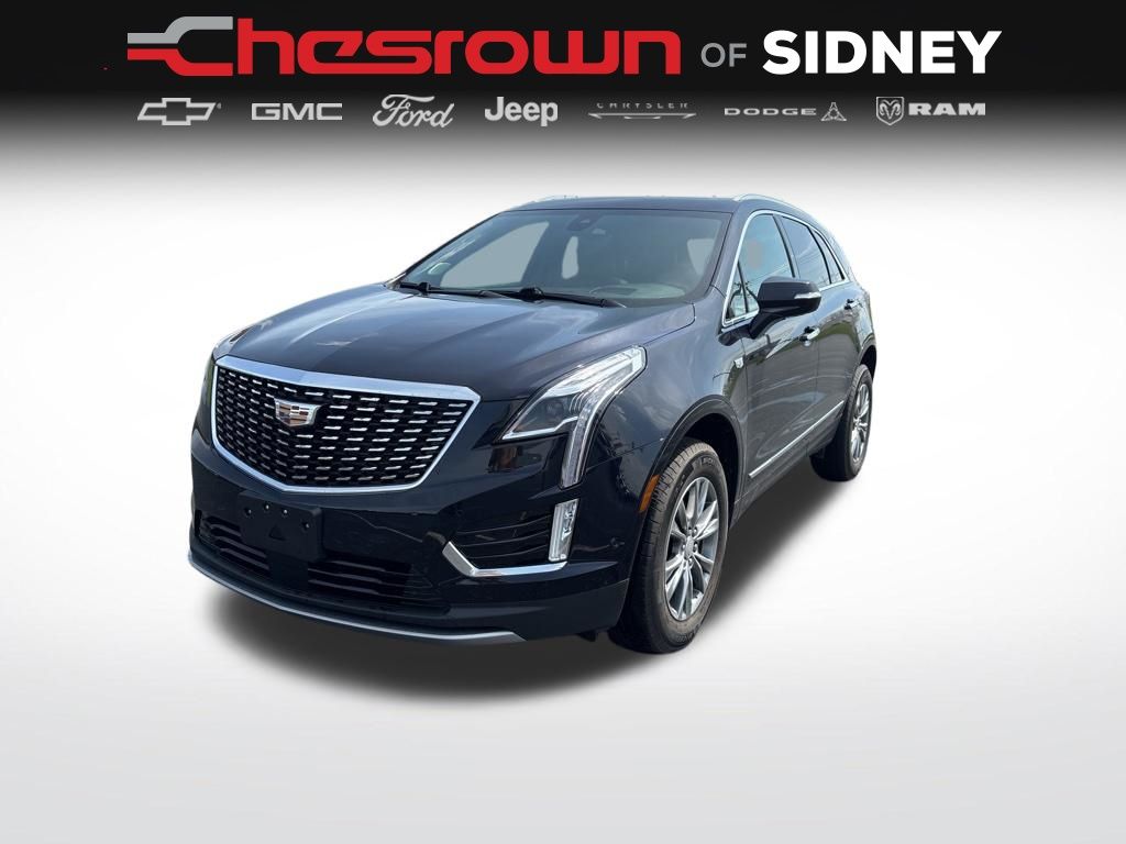 Dark Moon Blue Metallic 2022 Cadillac XT5 Premium Luxury AWD SUV / Crossover Four-Wheel Drive 9-Speed Automatic