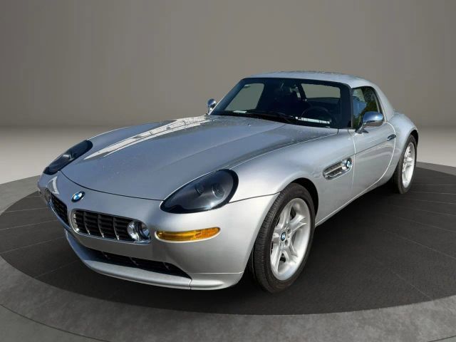 Silver 2001 BMW Z8 Roadster RWD Convertible Rear-Wheel Drive 6-Speed Manual Overdrive