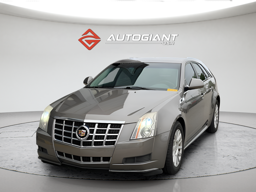 Gray (Mocha Steel Metallic) 2012 Cadillac CTS Sport Wagon Wagon All-Wheel Drive 6-Speed Automatic
