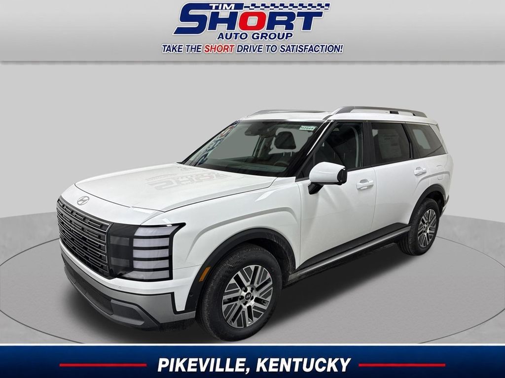 Creamy White Pearl 2026 Hyundai Palisade Hybrid SUV / Crossover All-Wheel Drive 6-Speed Automatic