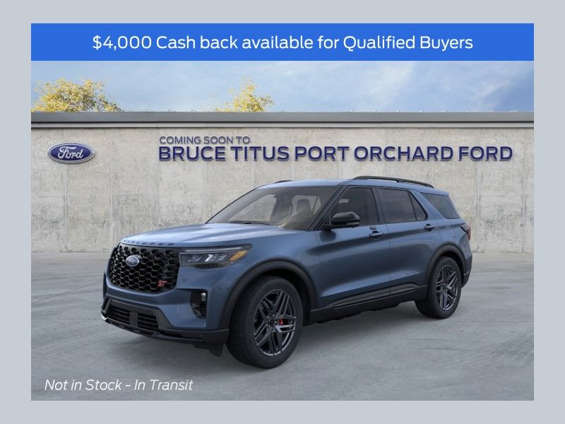 Vapor Blue Metallic 2026 Ford Explorer SUV / Crossover All-Wheel Drive Automatic