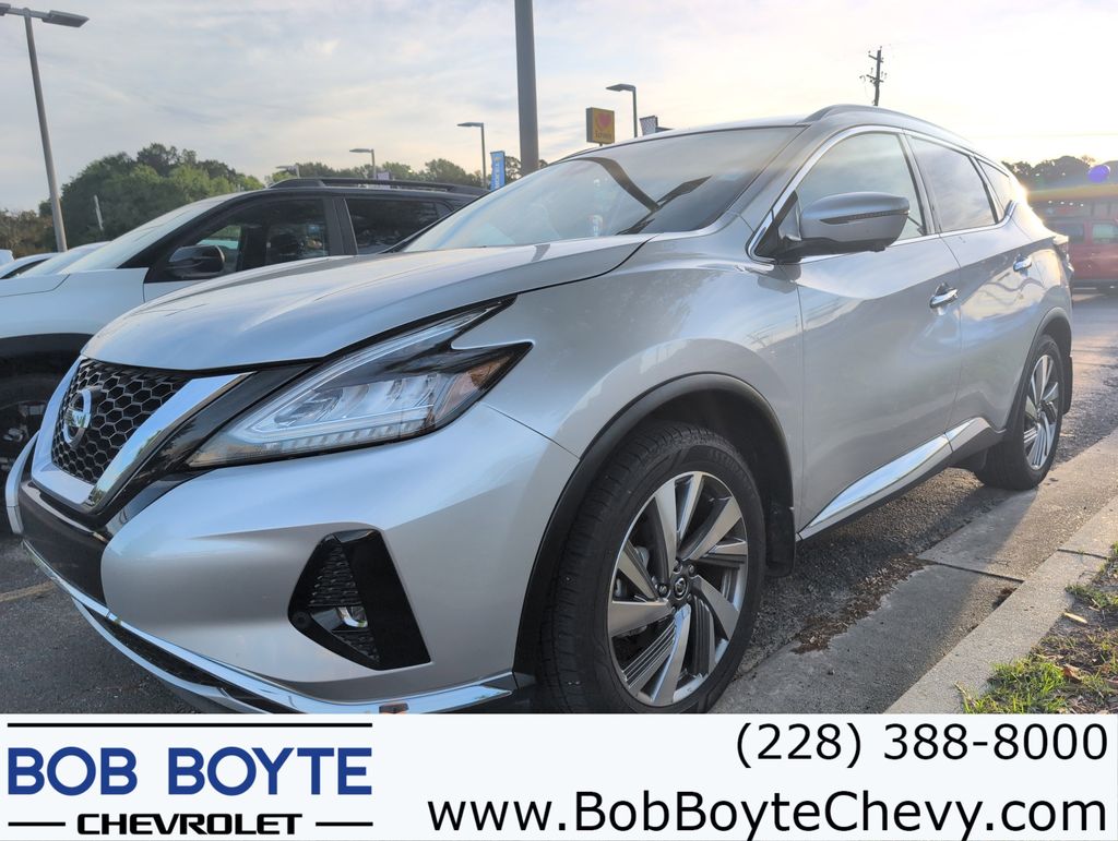 Brilliant Silver Metallic 2020 Nissan Murano SL FWD SUV / Crossover Front-Wheel Drive Continuously Variable Transmission
