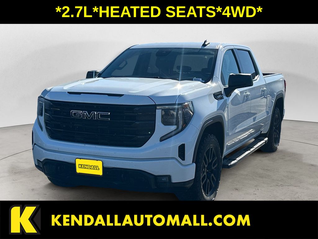 Summit White 2022 GMC Sierra 1500 Pickup Truck Four-Wheel Drive 8-Speed Automatic