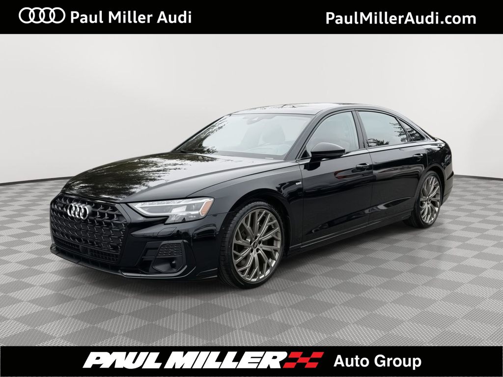 sebring black crystal effect 2026 Audi A8 L quattro 55 TFSI Sedan All-Wheel Drive Automatic