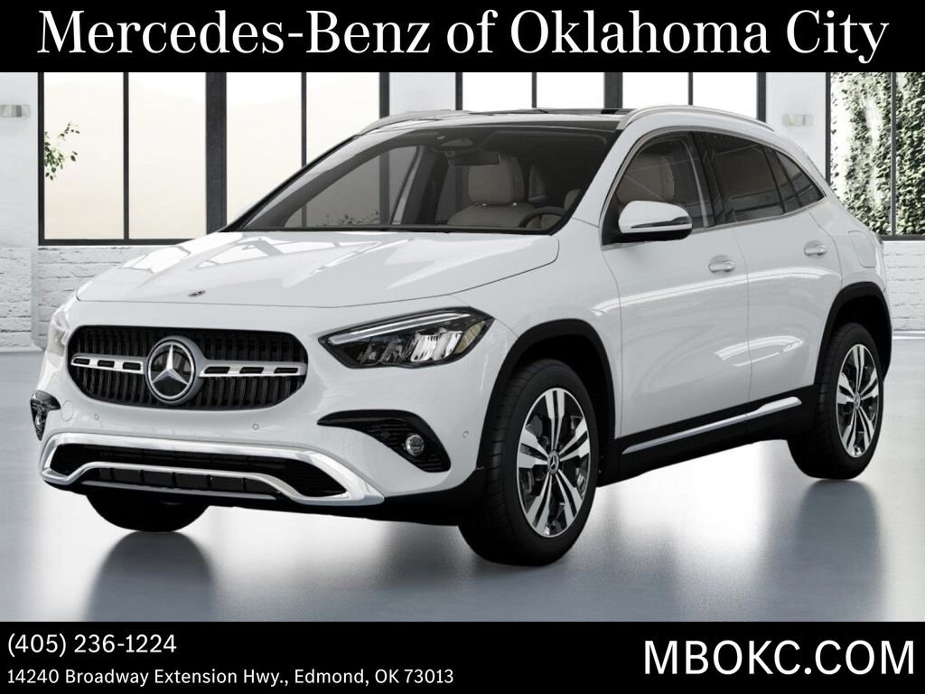 Polar White 2026 Mercedes-Benz GLA SUV / Crossover Front-Wheel Drive 8-Speed Dual Clutch