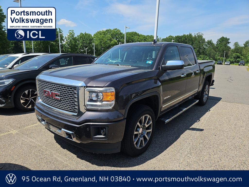 Gray (Iridium Metallic) 2015 GMC Sierra 1500 Pickup Truck Four-Wheel Drive 8-Speed Automatic