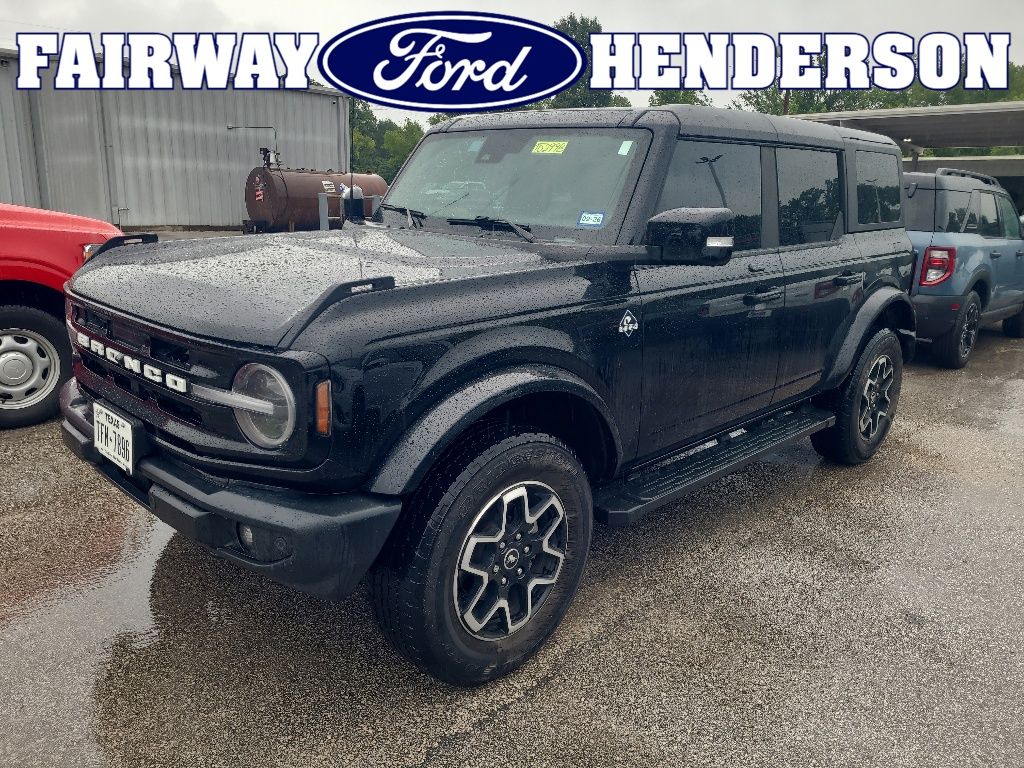 Shadow Black 2023 Ford Bronco SUV / Crossover Four-Wheel Drive Automatic